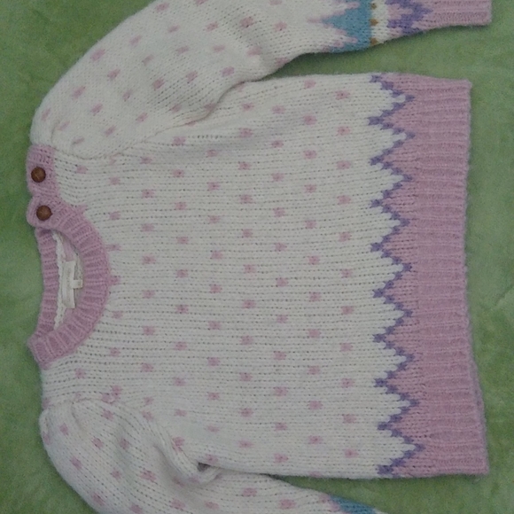 LoveShackFancy Rosie Alpaca Wool Soft Sweater XS - Picture 10 of 16